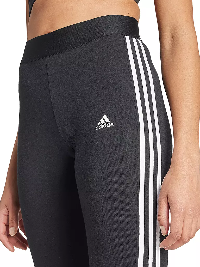 ADIDAS Damen Tight Essentials 3 Streifen schwarz